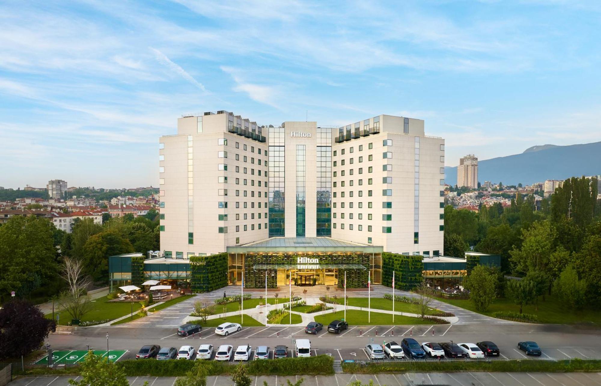 Hilton Sofia Hotel Eksteriør billede